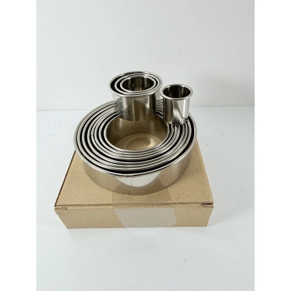Round 12 Pcs Biscuits Cookie Cake Cutters‎ Circle Pastry Set JB Prince